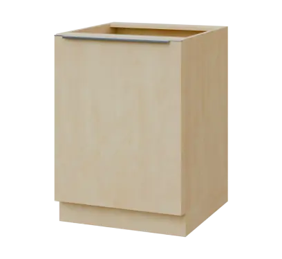 SIS - 6D spodní skříňka, 1-dveřová, levá, 870x600x600, bříza světlá SIS - 6D spodní skříňka, 1-dveřová, levá, 870x600x600, bříza světlá